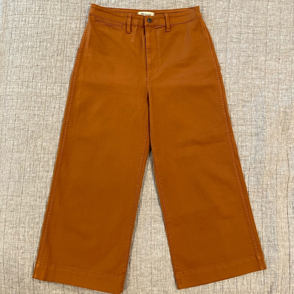 Madewell - Emmett Wide-Leg Crop Pants